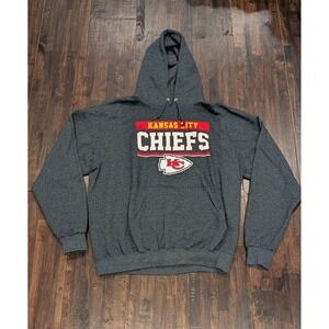 Kansas City Chiefs Hoodie Mens XL NFL Football Pullover Sweatshirt Team Apparel